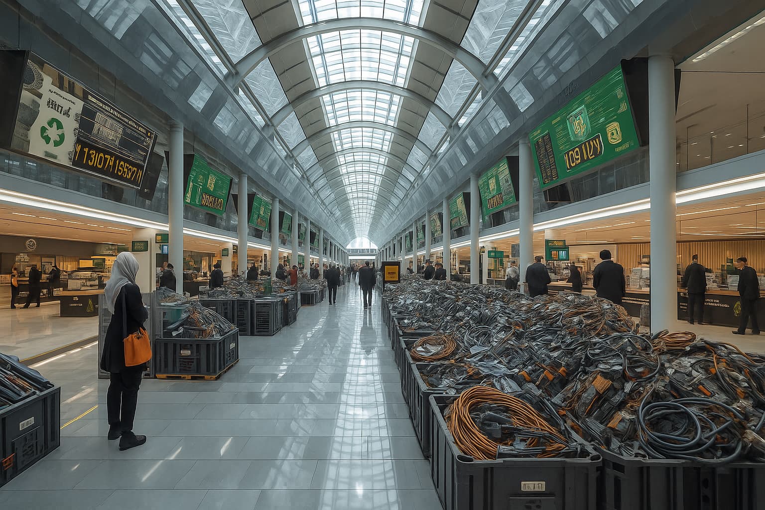 فروش ضایعات در قزوین با بهترین قیمت و آنلاین